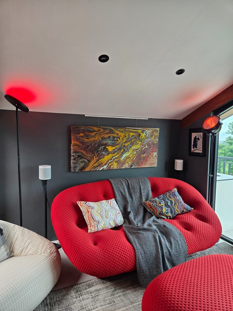 A piece in a lounge